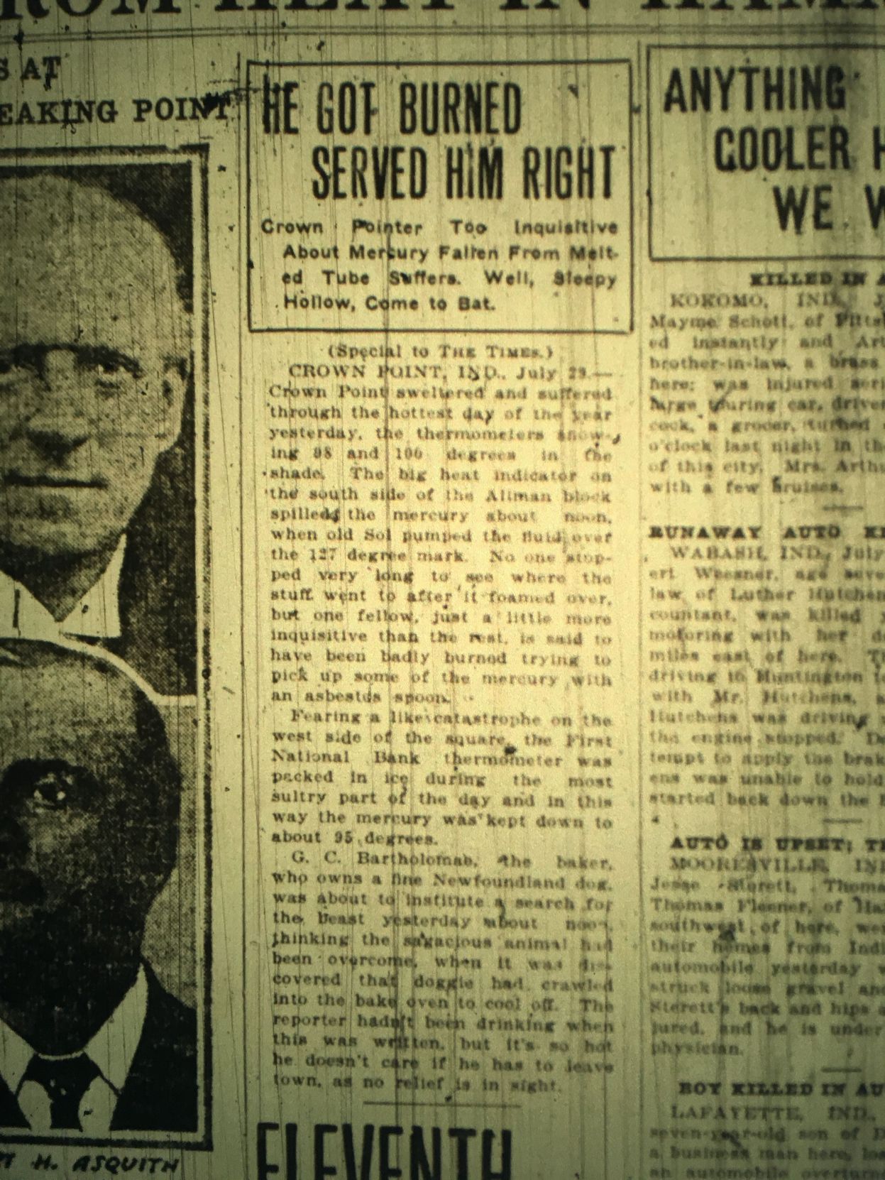 1916 heat wave